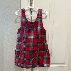 H&M Red Plaid Kids Dress